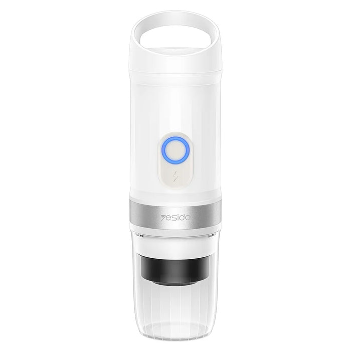 YESIDO EC30 Portable Espresso Coffee Machine 20Bar 9600mAh Wireless Heating Capsule Coffee Maker for Travel Camping - White - 1