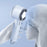 Handheld Mini Fan Superconductive Ice Cooling Portable USB-C Rechargeable Fan - Blue - 6