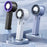 Handheld Mini Fan Superconductive Ice Cooling Portable USB-C Rechargeable Fan - Blue - 7