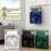 YH-171 Size S 5-Hole Misting Fan USB Desktop Portable 3-Speed Desk Fan with 600ml Water Tank - White - 7