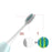 Sonic Electric Toothbrush USB Rechargeable Five Brushing Modes Automatic Tooth Brush Gift - Blue - 4
