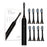 H02030 Electric Toothbrush Rechargeable Sonic Electronic Toothbrush with 8 Brush Heads 2 Mins 6 Modes Smart Timer, 42000VPM - Black - 1