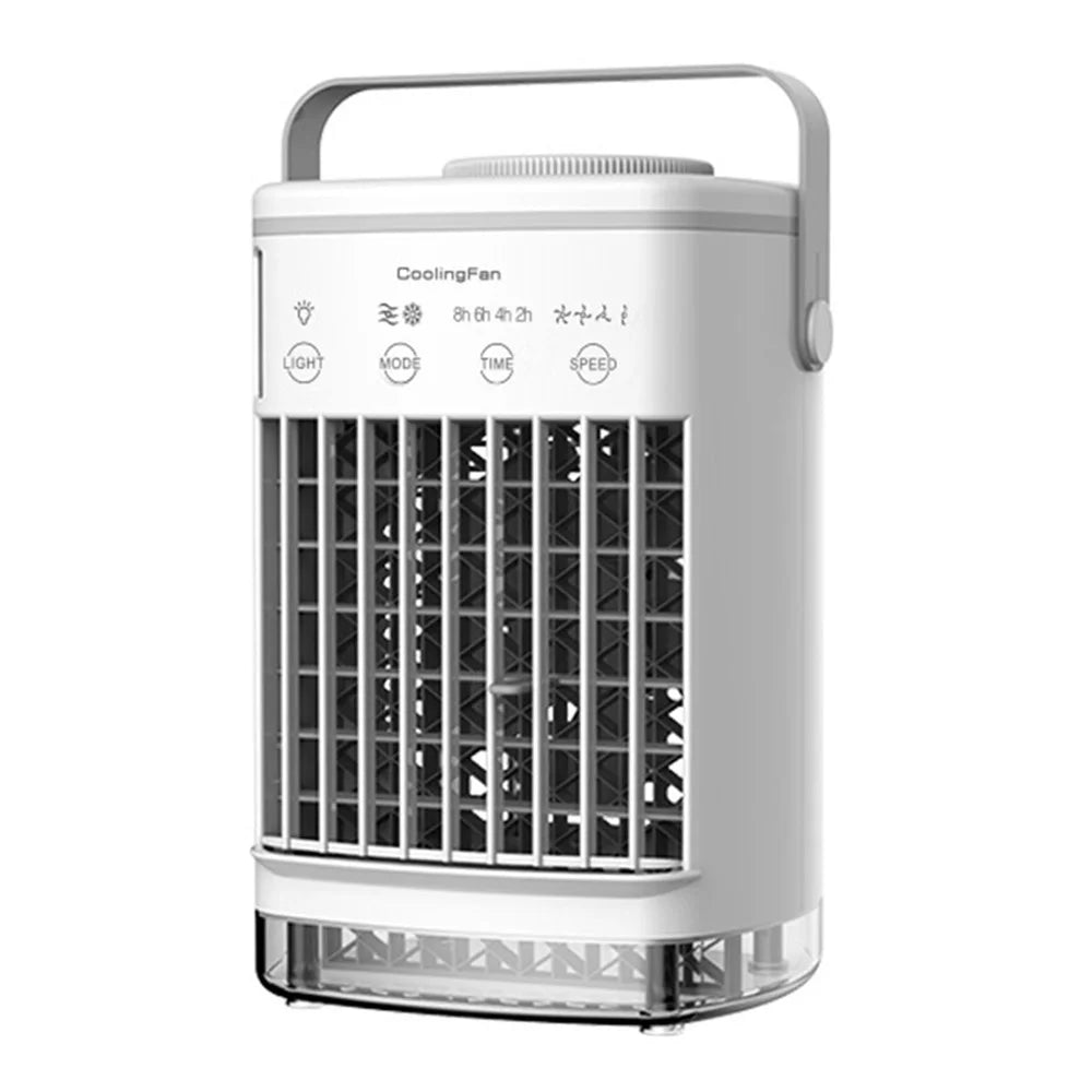 CF-006 Summer Mini Desktop Air Conditioning Cooling Fan ABS+PP USB Home Humidifier Air Cooler - 1