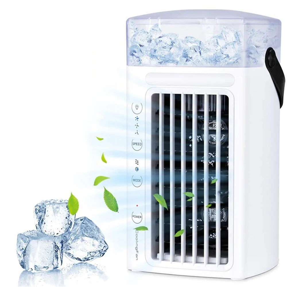 CF-002T Desktop Air Conditioning Cooling Fan Summer Home Humidifier USB Air Cooler - 1