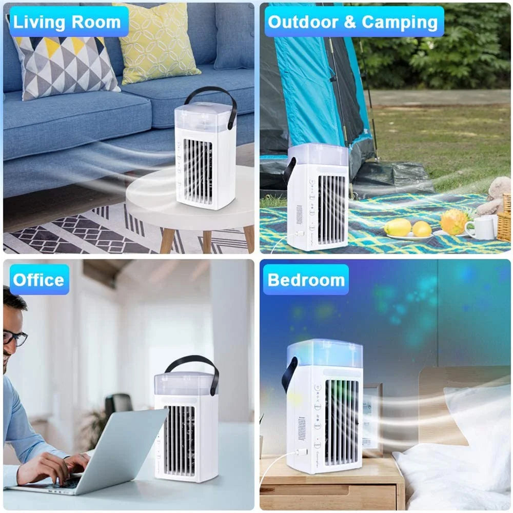 CF-002T Desktop Air Conditioning Cooling Fan Summer Home Humidifier USB Air Cooler - 5