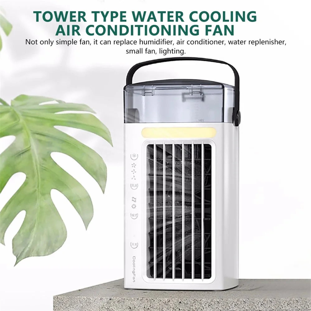 CF-002T Desktop Air Conditioning Cooling Fan Summer Home Humidifier USB Air Cooler - 7