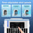 CF-008 Summer Home Mini Air Conditioning Water Cooling Fan Desktop USB Mist Diffuser Air Cooler - 7