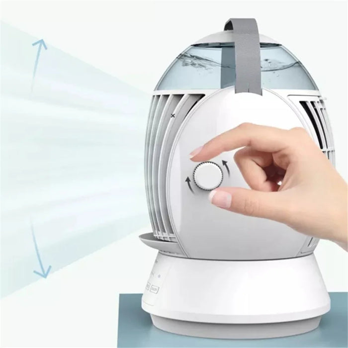 CF-009 Mini Air Conditioning Water Cooling Fan Summer Desktop USB Mist Diffuser Air Cooler - 4