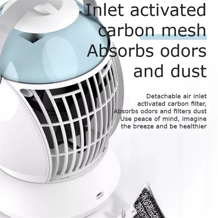 CF-009 Mini Air Conditioning Water Cooling Fan Summer Desktop USB Mist Diffuser Air Cooler - 5