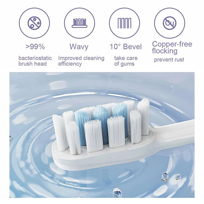 XIAOMI MIJIA T302 4 Modes Anti-bacteria IPX8 Waterproof Sonic Electric Toothbrush (Chinese Version) - Blue - 7
