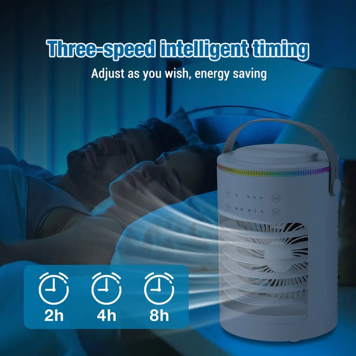 USB Desktop Electric Fan 3 Wind Speed Levels Summer Cooler for Home and Office - 6