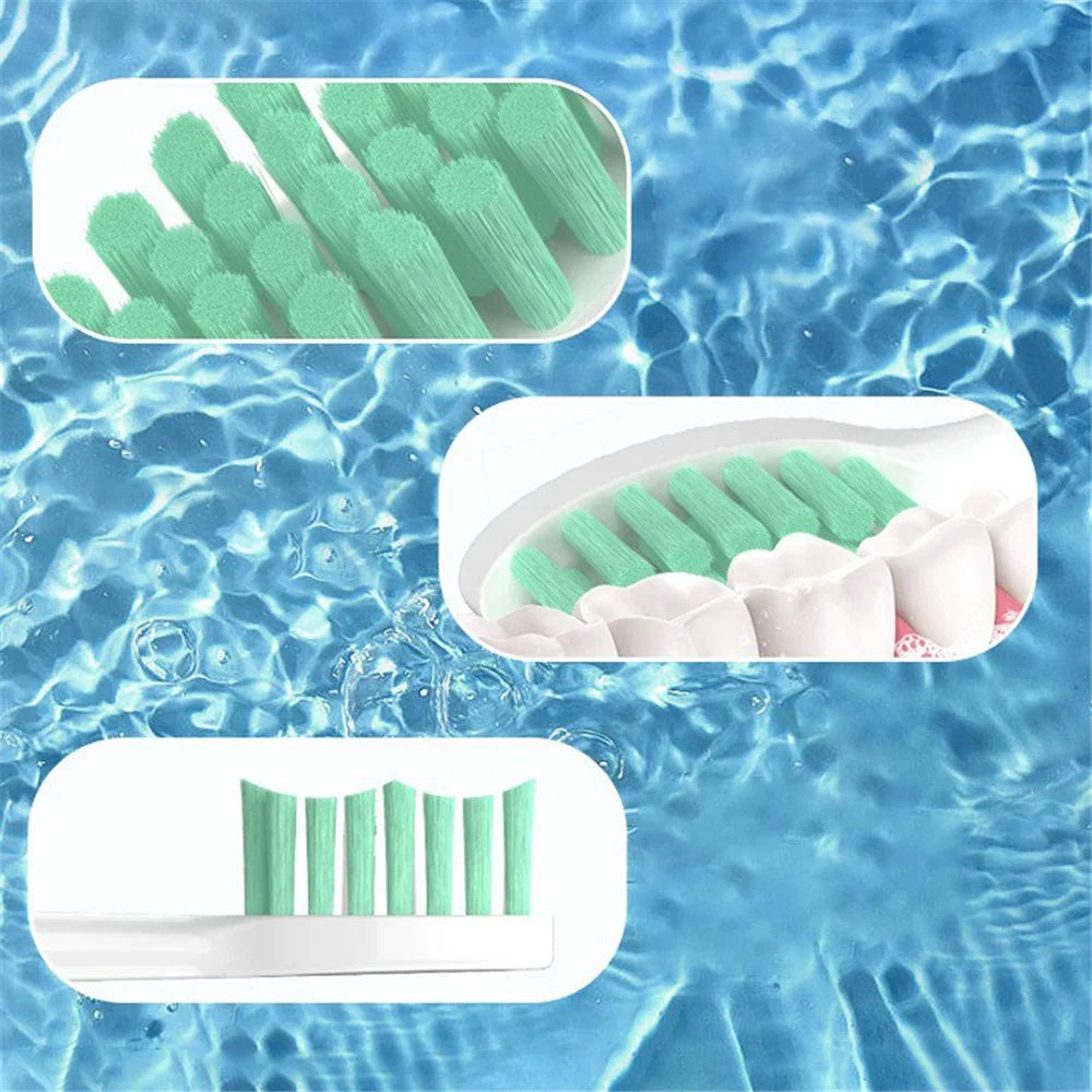 For Philips HX2 Series Electric Toothbrush Head Soft Bristles Replacement Tooth Brush Head - Cleaning Type - 2