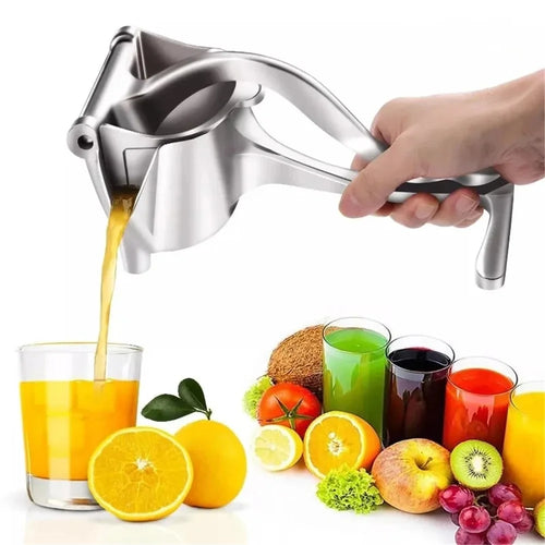 Food-Grade Manual Juicer Aluminum Alloy Juice Squeezer Extractor Tool (No FDA Certified, BPA-Free) - 1