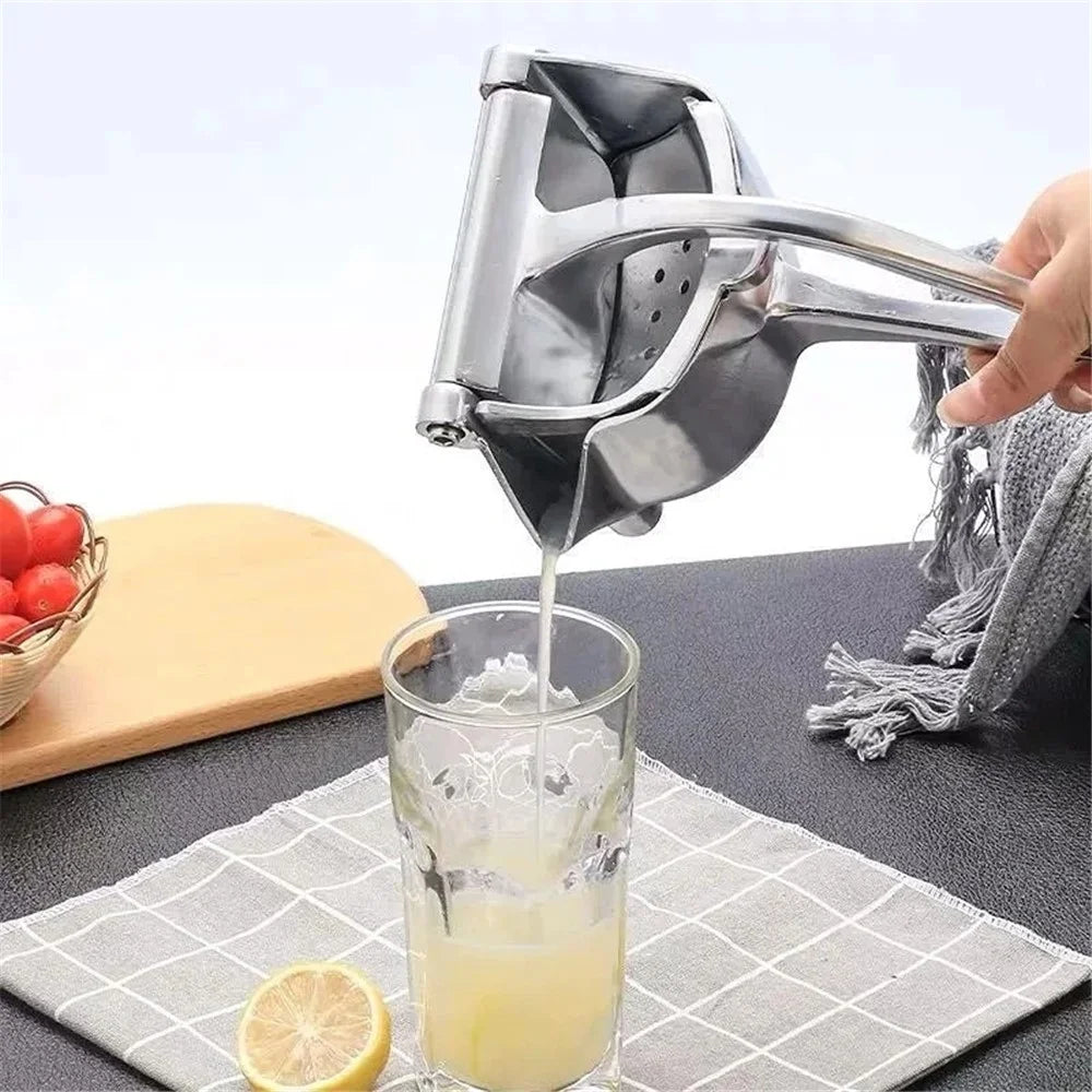 Food-Grade Manual Juicer Aluminum Alloy Juice Squeezer Extractor Tool (No FDA Certified, BPA-Free) - 3