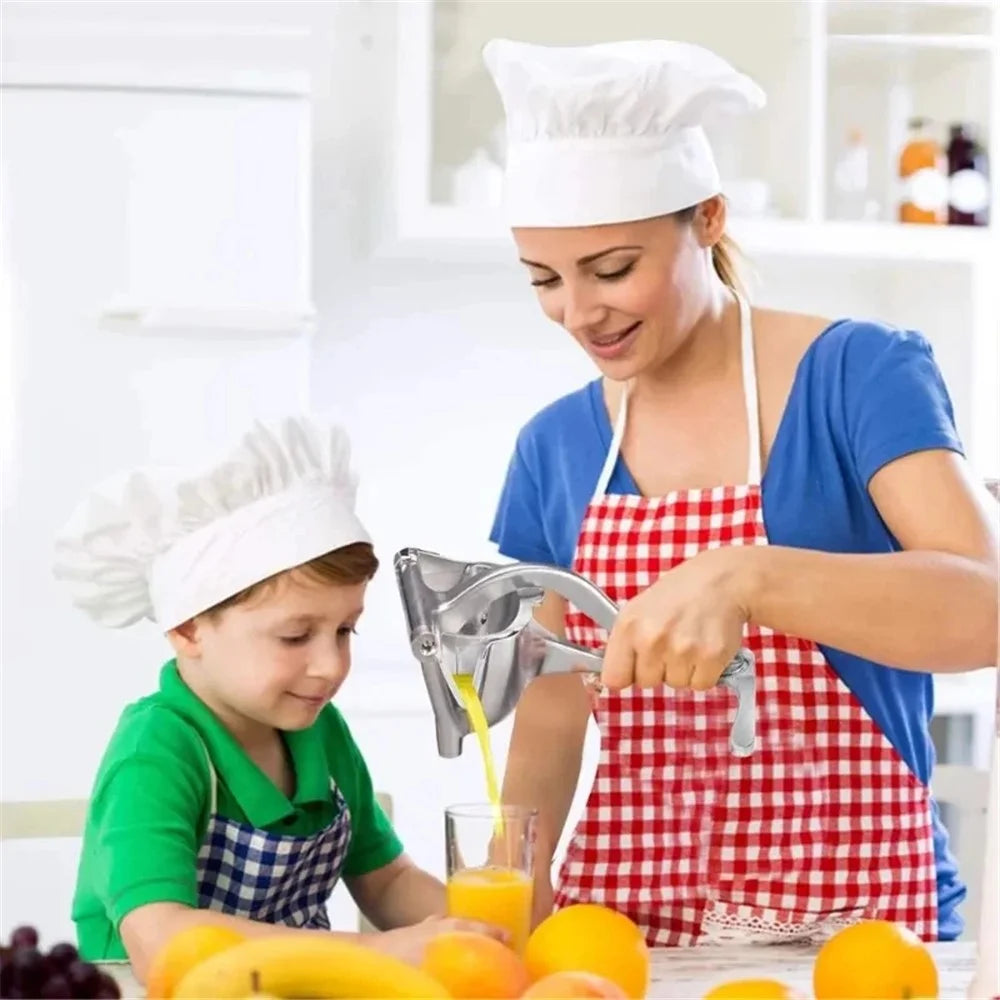 Food-Grade Manual Juicer Aluminum Alloy Juice Squeezer Extractor Tool (No FDA Certified, BPA-Free) - 6