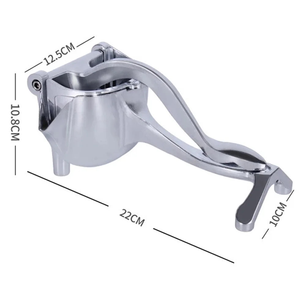 Food-Grade Manual Juicer Aluminum Alloy Juice Squeezer Extractor Tool (No FDA Certified, BPA-Free) - 7