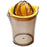 600ML Manual Plastic Juicer with Scale Measuring Cup Fruit Squeezer Orange Lemon Juicer Cup (BPA Free, No FDA) - 1