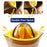 600ML Manual Plastic Juicer with Scale Measuring Cup Fruit Squeezer Orange Lemon Juicer Cup (BPA Free, No FDA) - 4