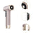 Wireless Hair Dryer 15000mAh High Wind Power Ionic Hair Dryer Fast Drying for Dorms and Students - Pink - 2