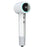 XM604 Bladeless High Speed Negative Ion Hair Dryer with LED Digital Display, EU Plug 1.8m Cable - White - 1