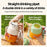K2 800ml Mini Juicer Cup USB Rechargeable Portable Wireless Electric Fruit Blender (BPA Free, No FDA) - Green - 6