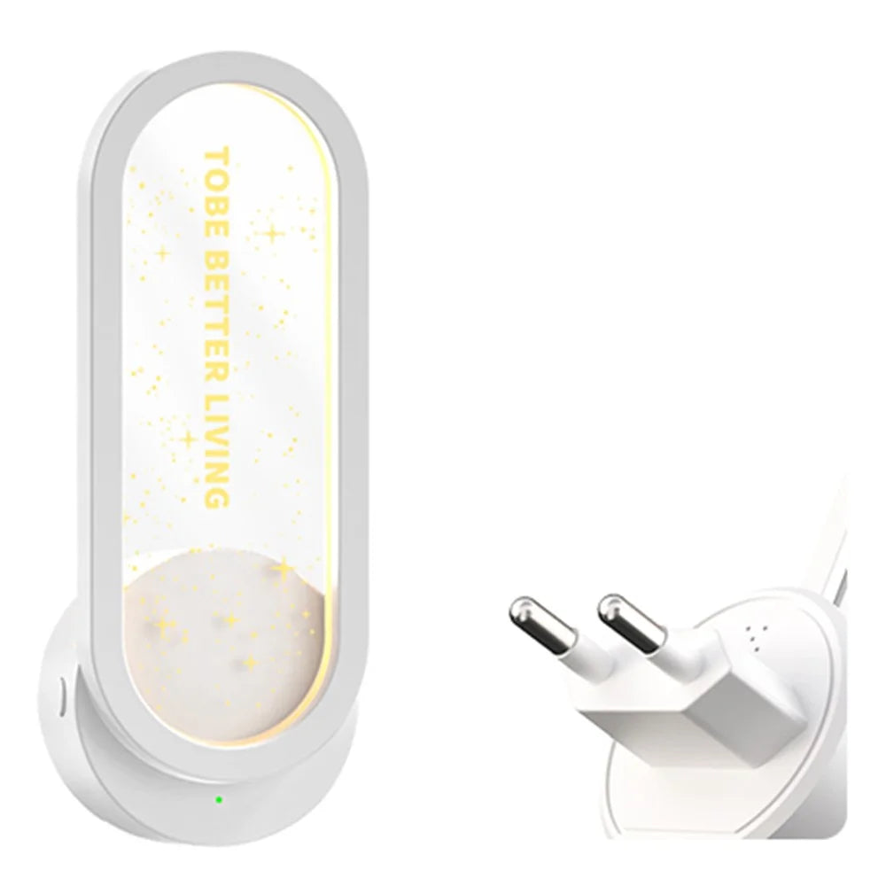 TS-29 Negative Ion Air Purifier Intelligent Frequency Conversion Mini Indoor Freshener for Formaldehyde  /  Smoke Removal - White  /  EU Plug - 1