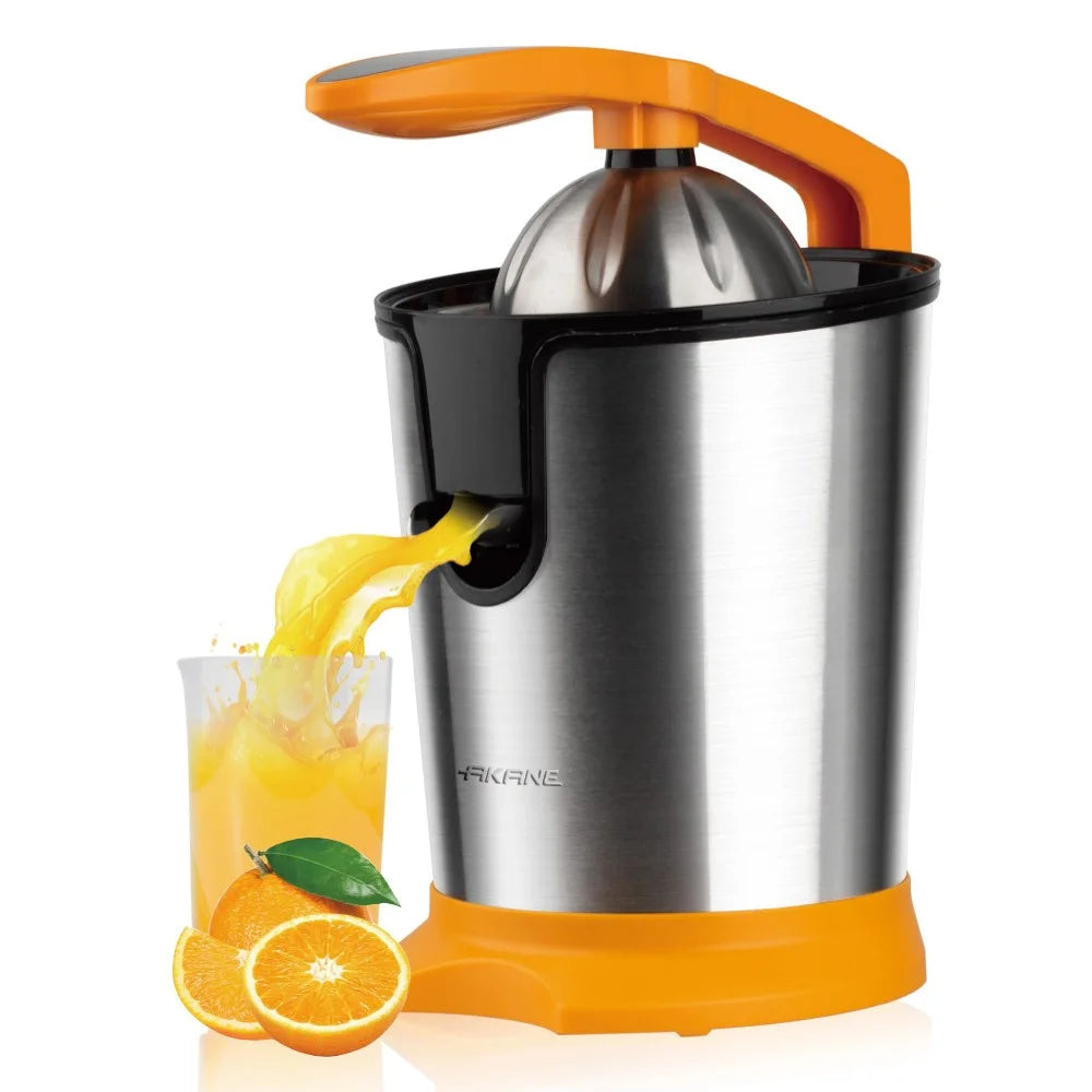 AKANE A.81851 400ml Electric Juice Maker Stainless Steel Automatic Citrus Squeezer, EU Plug (BPA Free, No FDA) - 1