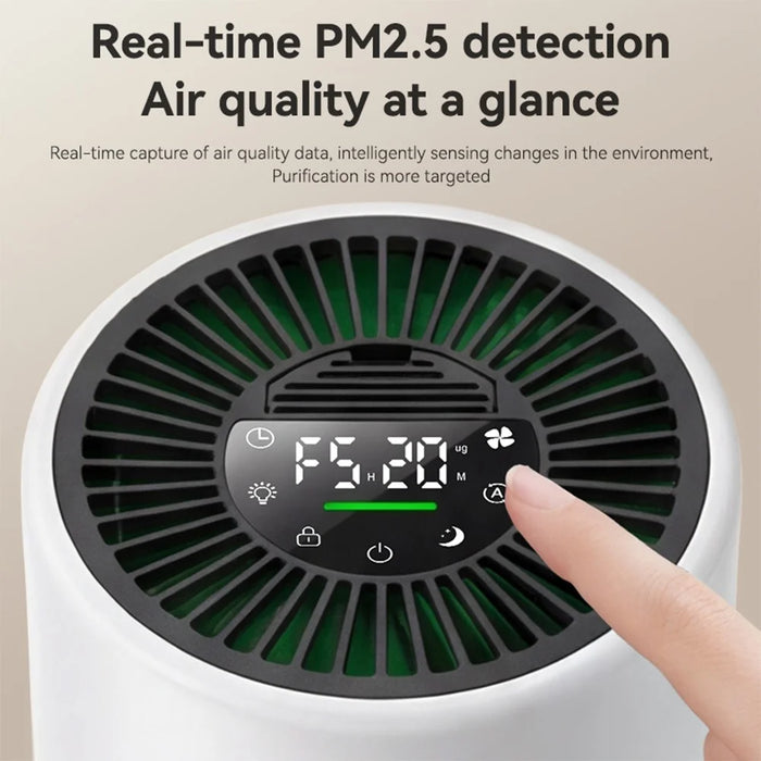 YESIDO EC39 4 in 1 Filter Air Purifier PM2.5 Detection Multi-Mode Desktop Purifier for Home Office - EU Plug - 3