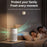 YESIDO EC39 4 in 1 Filter Air Purifier PM2.5 Detection Multi-Mode Desktop Purifier for Home Office - EU Plug - 5