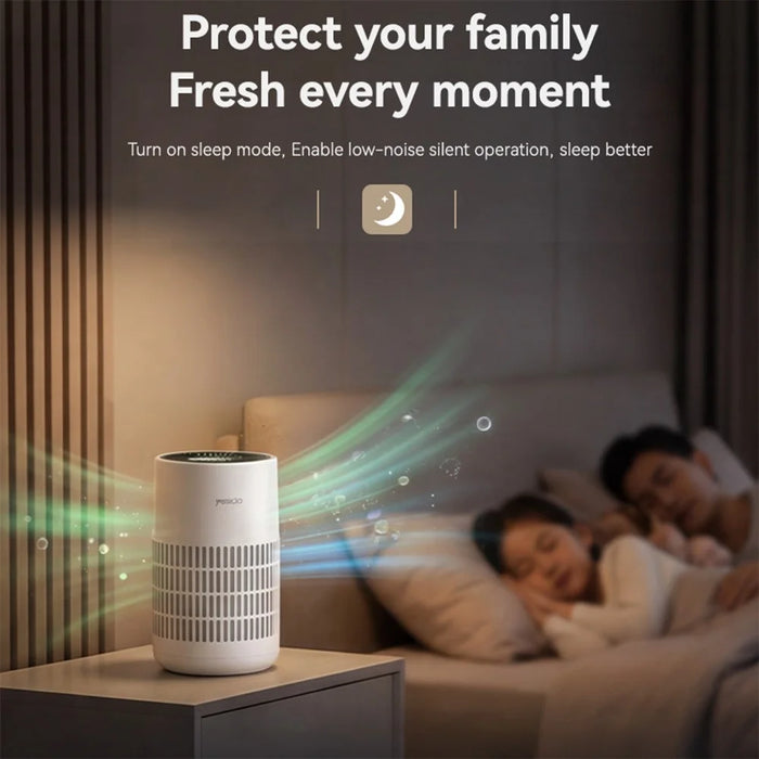 YESIDO EC39 4 in 1 Filter Air Purifier PM2.5 Detection Multi-Mode Desktop Purifier for Home Office - EU Plug - 5