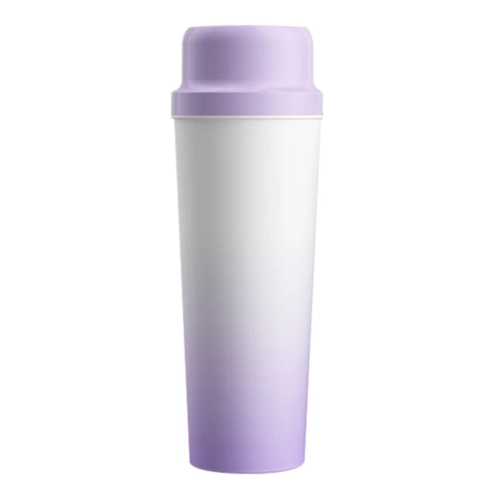 BDL-009 Cordless Portable Juicer 2 in 1 Blender 650ml 304 Stainless Steel 21000RPM for Outdoor (BPA Free, No FDA) - Gradient Purple - 2