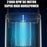 6 Blade Portable Juicer Cup USB Smoothie Blender Wireless Fruit Squeezer, with Cup Lid (BPA Free, No FDA Certificate) - Blue - 6