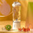 A9 Portable Blender Multi-functional Battery-Powered 600ml Mini Blender Juicer Cup (No FDA, BPA-Free) - Purple - 2