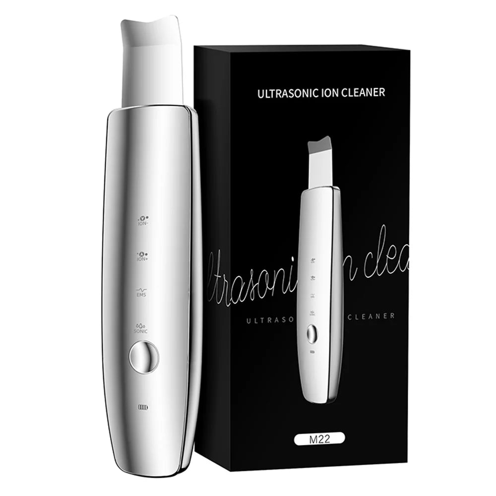 M22 Ultrasonic Skin Scrubber Multifunctional Blackhead Ance Remover Pore Cleaner Massager - 5