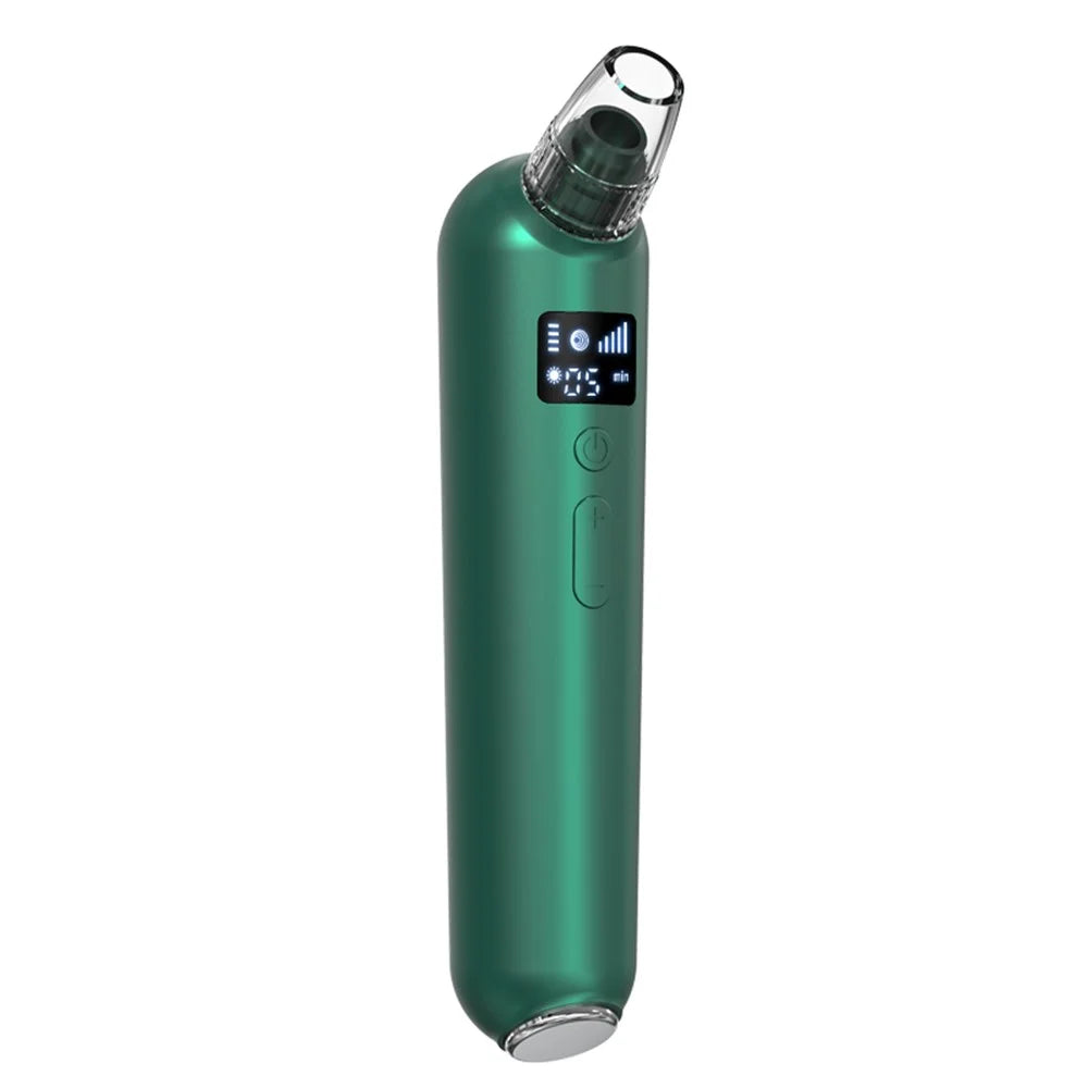 HX-04 Facial Blackhead Remover Electric Acne Vacuum Cleaner Black Spots Pore Cleaning Tool Gift - Green - 1