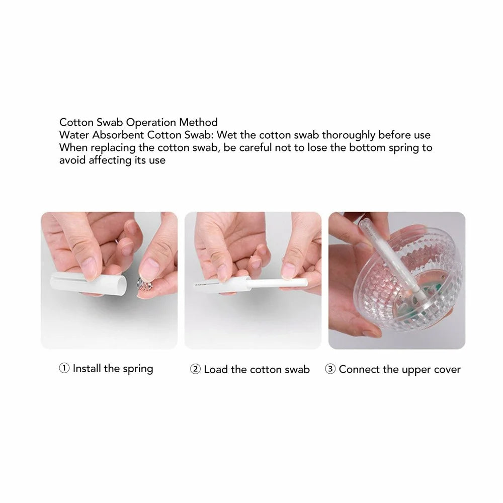 350ML Home Bedroom Crystal Ball Humidifier Desktop Colorful Atmosphere Light ABS Night Light - 4