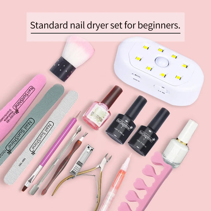 P20 Mini Nail Art Light Portable Nail Polish Dryer USB Charging Nail Polish Curing Lamp - 5