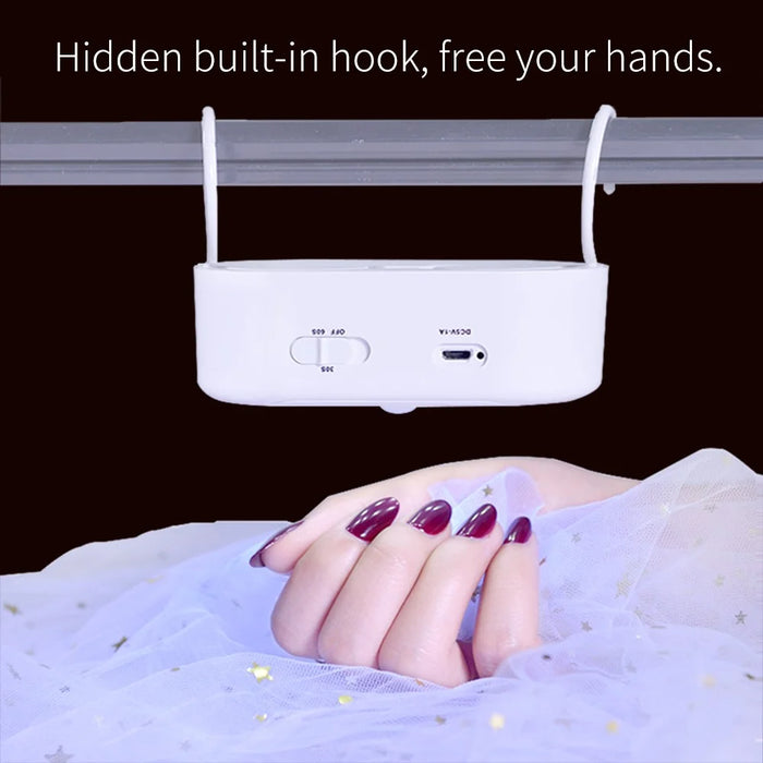 P20 Mini Nail Art Light Portable Nail Polish Dryer USB Charging Nail Polish Curing Lamp - 6