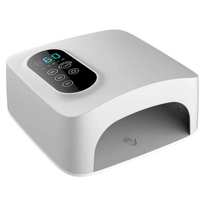 601Pro Nail Polish Baking Lamp 72W Quick-Drying Home Nail Salon Manicure Nail Polish Curing Lamp, Rechargeable - 1