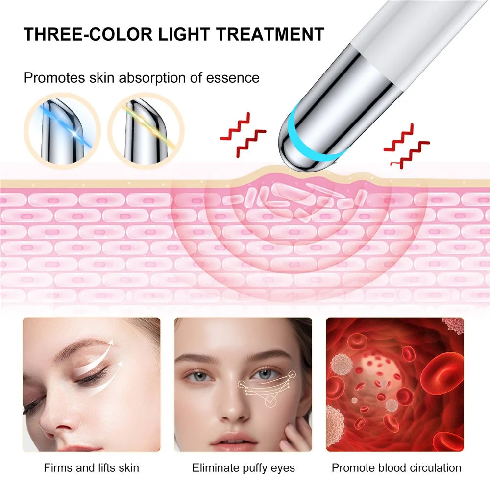 K327 Eyes Electric Heating Massage Device Gift Home Eye Care Instrument Vibration Beauty Massager - 5