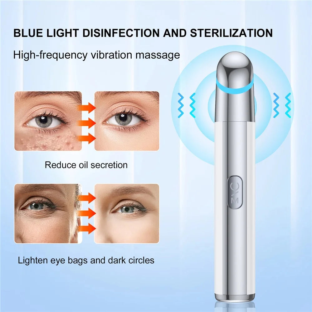 K327 Eyes Electric Heating Massage Device Gift Home Eye Care Instrument Vibration Beauty Massager - 6
