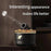 Turret Shape Aroma Diffuser Simulated Volcanic Lava Air Humidifier with 7 Light Colors, US Plug - Black - 3