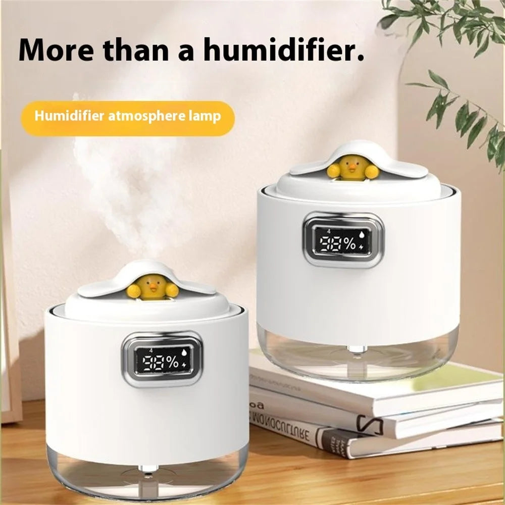 RGB Ambient Light USB Air Humidifier Bedroom Rechargeable Mist Diffuser Night Light - 7