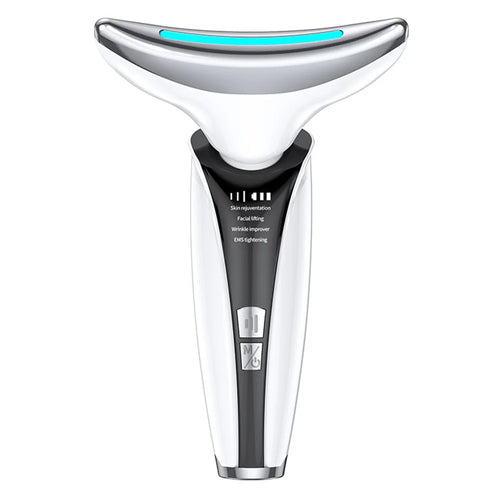 K318 EMS Neck Massager Face Lifting Wrinkle Removal Anti Aging Skin Care Beauty Device Gift - 1