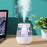 Dual Mist Outlet Desktop Air Humidifier Home Office Mute Mist Diffuser - Green - 4