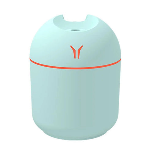 USB Mini Desktop 7 Color Night Light Car Humidifier 250ML Capacity Portable Ultrasonic Cool Mist for Home / Office / Vehicle - Blue - 1