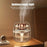 Dual Nozzle 3L Large Capacity Humidifier USB Transparent Quiet Mist Diffuser with Night Light - White - 2