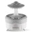 Creative Raindrop Humidifier Aroma Diffuser Indoor 7-Color LED Large Mist Ultrasonic Humidifier, EU Plug - White - 1