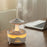 Creative Raindrop Humidifier Aroma Diffuser Indoor 7-Color LED Large Mist Ultrasonic Humidifier, EU Plug - White - 2