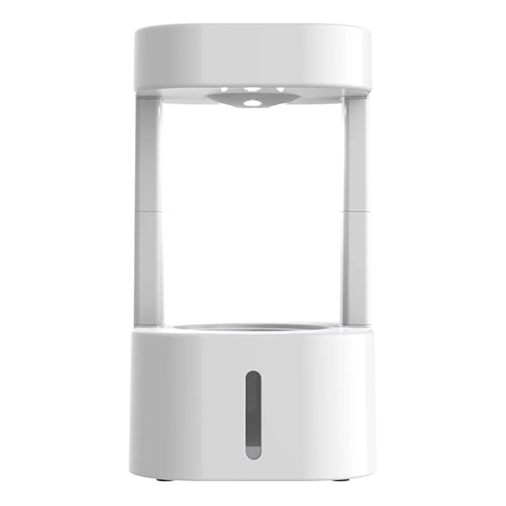 Anti Gravity Water Drop Humidifier Colorful LED Night Light Mist Diffuser with Remote Control - 2